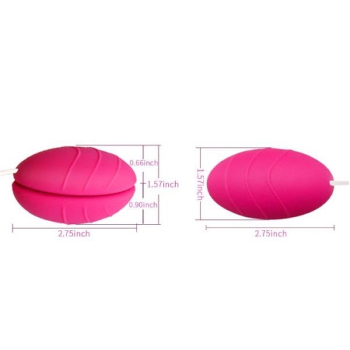 Вібруюче яйце рожеве Levett Beren 2 magnet love eggs - 2