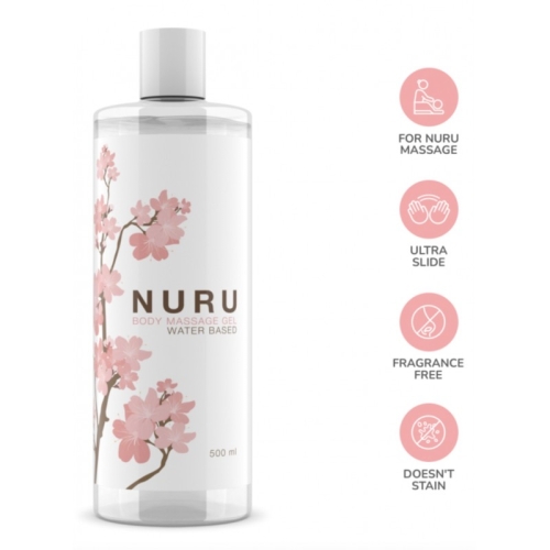 Масажний гель на водній основі Intimateline Nuru Gel 500мл - 3