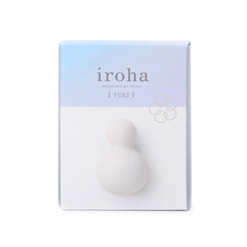 Кліторальний силіконовий міні вібратор білого кольору IROHA YUKI - 2