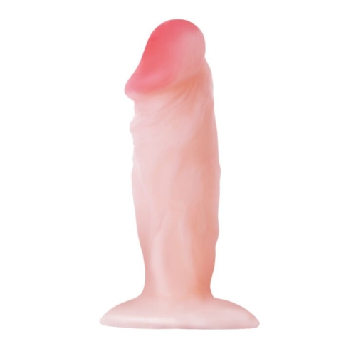 Анальна пробка реалістична на присоску The Little Stud Penis Butt Plug BI-017050 - 4