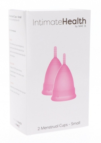 Менструальні чаші рожевого кольору Mae B Menstrual Cups розмір S - 1