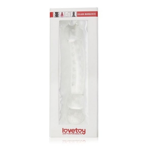 Фалоімітатор скляний романтика Lovetoy - 2