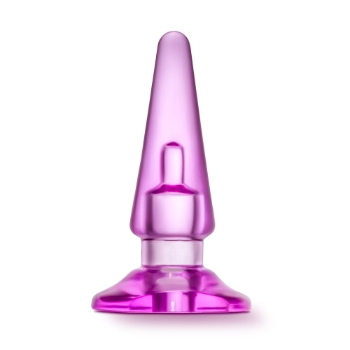 Анальная пробка конусная розовая BASIC ANAL PLUG - 1