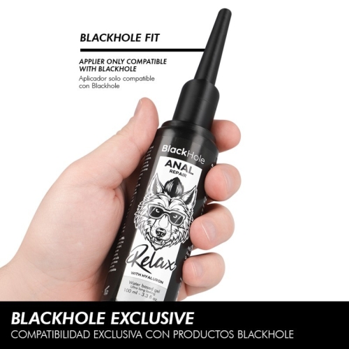 Аплікатор для лубриканту Black Hole Anal Lube Applier 100мл - 3