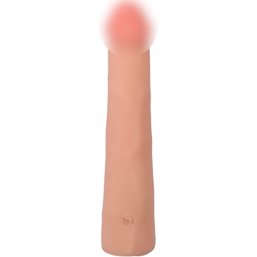 Фалоімітатор реалістичний на присосці тілесний Doc Johnson The Realistic Cock ULTRASKYN - 9 Inch Vanilla - 1