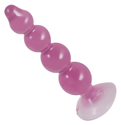 Анальні кульки на присосці рожевого кольору You2Toys Anal Beads - 3