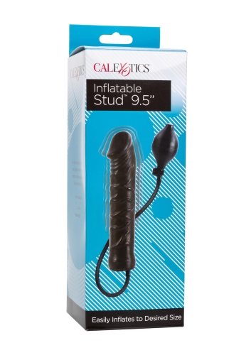 Фаллоимитатор с накачкой черный California Exotic - 3