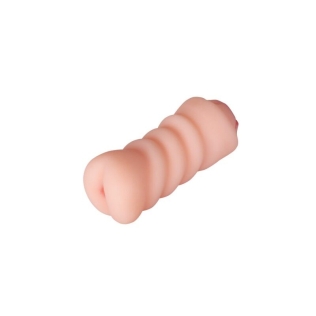 Мастурбатор Анус и Ротик телесного цвета Mai BTB Pocket Vagina Adriana