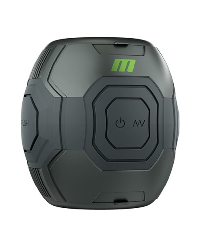 Мастурбатор у колбі з вібрацією для чоловіків чорний Blush Dome X - 4
