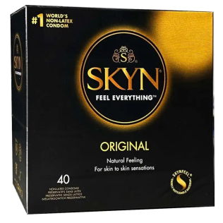 Презервативи безлатексні із поліізопрену SKYN Original 40 штук