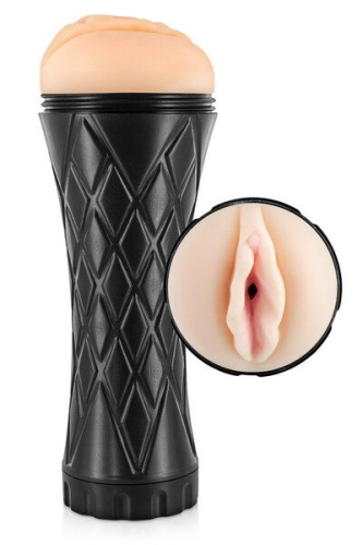 Мастурбатор вагина из нежного материала телесного цвета Real Body Real Cup - 1