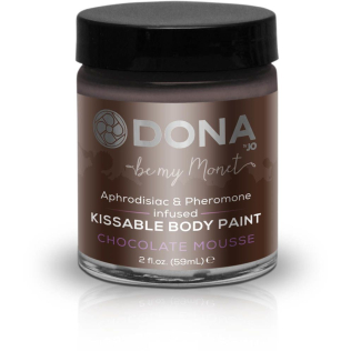 Фарба для тіла Dona Kissable Body Paint-CHOCOLATE mousse 59 мл