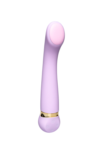 Вібратор для точки G з охолодженням та підігрівом бузковий Every Night Toys - 3
