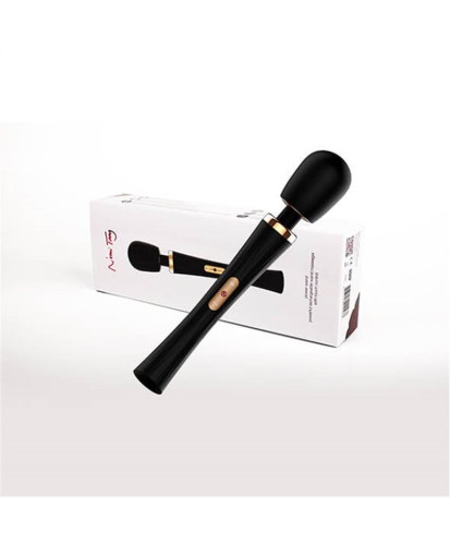 Вибратор массажер POWER WAND с сенсорным управлением черный Nomi Tang - 7
