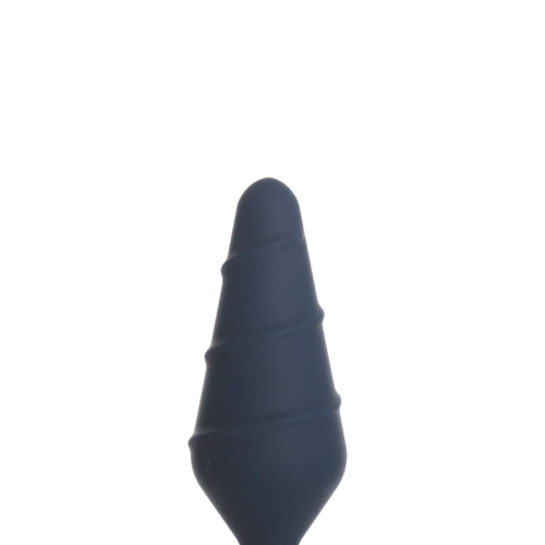 Анальная пробка синяя Lux Active Twist Plug размер Small - 3