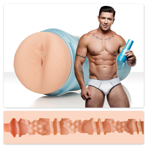 Мастурбатор-попа из реалистичного материала FLESHJACK BOYS: Trenton Ducati Titanium - 1