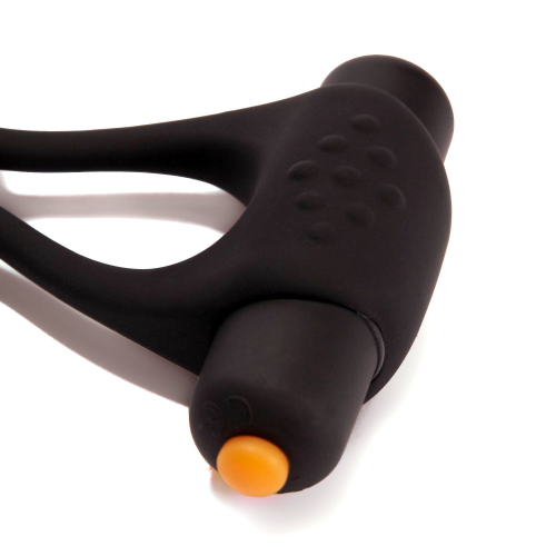Віброкільце-ласо Pornhub Vibrating tighten Up Ring універсальне м'яке Порнхаб вібро кільце - 2