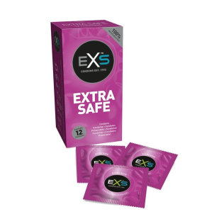Презервативы утолщенные латексные EXS Extra THICK 12 штук