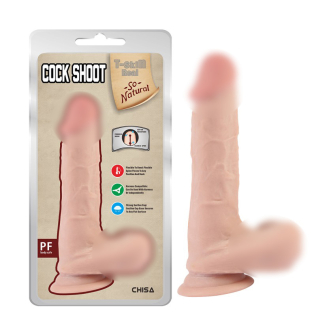 Фалоімітатор реалістичний на присосці тілесного кольору Chisa Cock Shoot