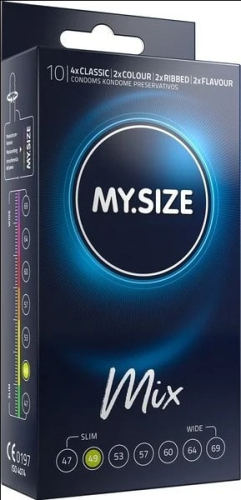 MY SIZE MIX презервативы 49 мм 10 штук Май Сайз Микс - 1