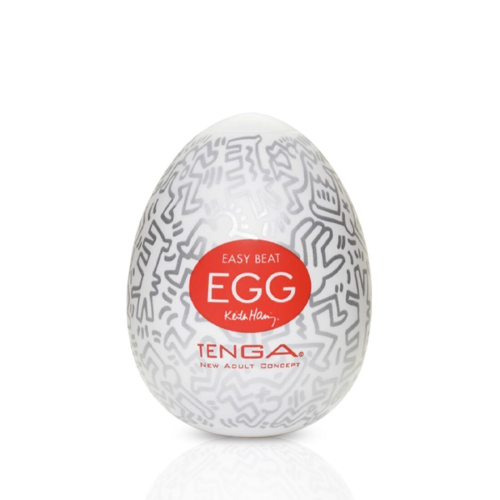 Мастурбатор яйце Tenga Keith Haring EGG Party Тенга - 1