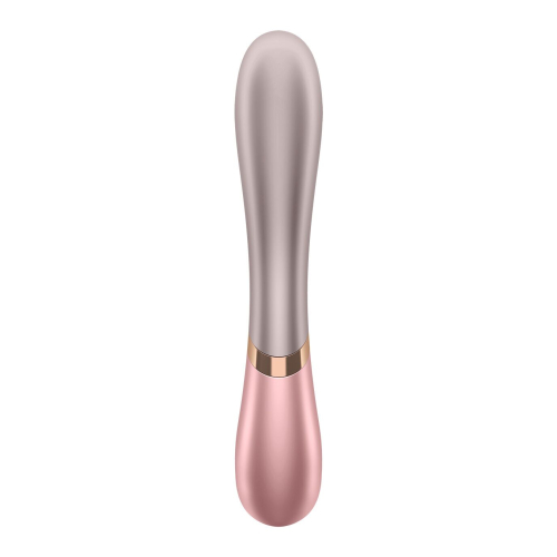 Вибратор-кролик с подогревом розовый Satisfyer Hot Lover - 4