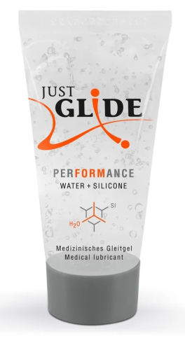 Лубрикант на водно силіконовій основі Just Glide Performance 20 мл - 1