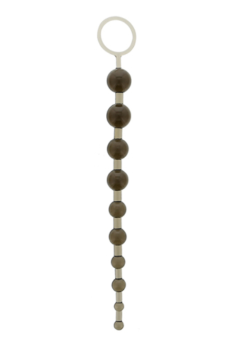 Цепочка анальная черная ORIENTAL JELLY BUTT BEADS 10.5 - 1
