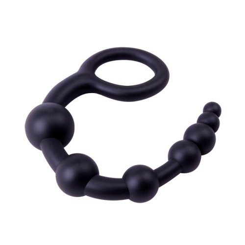 Величезні Анальні намиста чорні Chisa Power Boyfriend Beads - 2
