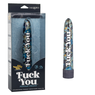 Міні вібратор різнокольоровий California еxotic novelties CalExotics Naughty Bits Fuck You Personal Vibrator Free Shipping
