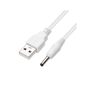 Кабель USB для зарядки интимных игрушек белого цвета Lelo