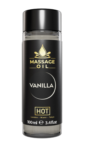 Массажное масло с ароматом ванили HOT Massage Oil 100 мл - 1