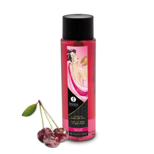 Гель для душа с растительными маслами витамином и ароматом вишни Е Shunga Frosted Cherry 370 мл