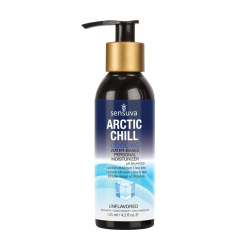 Лубрикант охолоджуючий на водній основі без гліцерину та парабенів Sensuva Arctic Chill Cooling 125 мл - 1