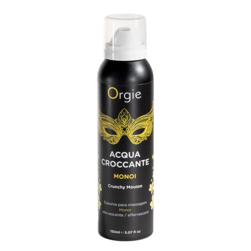 Масажна пінка з ефектом бульбашок, що лопаються, з ароматом Моною Orgie Acqua Croccante Monoi 150 мл - 1