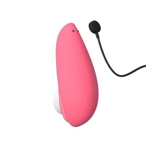 Вакуумний кліторальний стимулятор силіконовий рожевого кольору Womanizer Liberty 2 Vibrant - 5