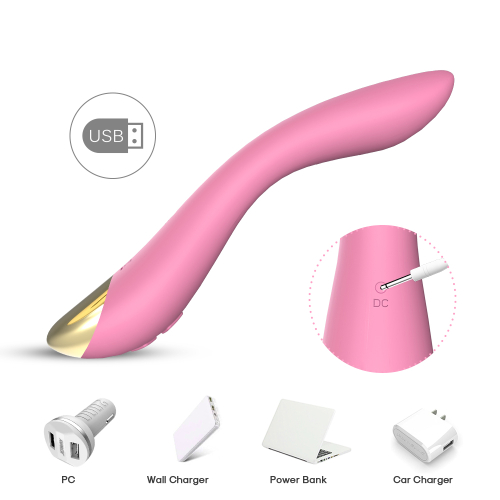 Вібратор для точки G рожевого кольору Boys of Toys Flamingo - 4