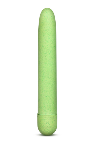 Вибратор вагинальный зеленый Blush GAIA ECO - 1