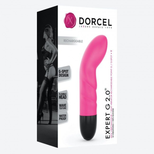 Вібратор для точки G рожевий Dorcel Expert G 2.0 Magenta - 3
