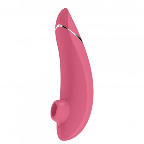 Бесконтактный вакуумный клиторальный стимулятор розовый Womanizer Premium - 2