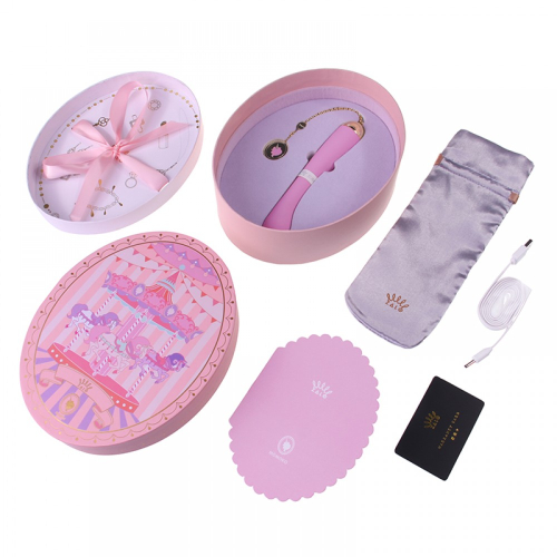 Вибратор для точки G с подключением к телефону розовый ZALO Momoko - 7