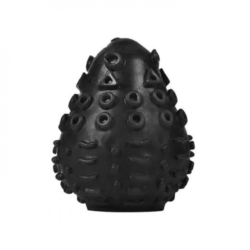 Мастурбатор Яйце для чоловіків Чорне Gvibe NEW! Gegg - 2