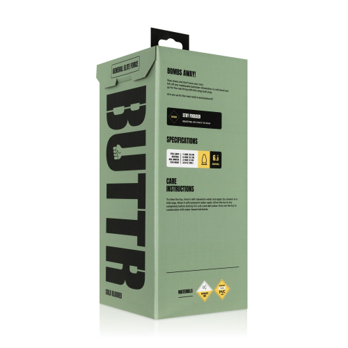Анальний корок чорного кольору BUTTR Cold Blooded Scaled Butt Plug - 8