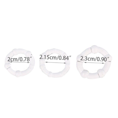 Набір ерекційних кілець C-RING SET Cristal - 3
