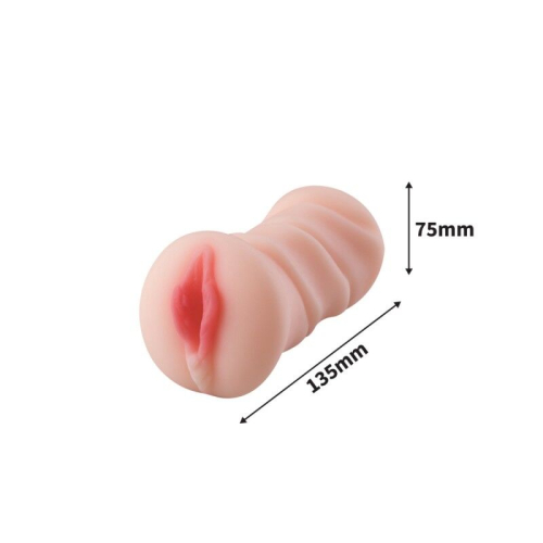 Мастурбатор вагіна тілесного кольору Mai BTB Pocket Vagina Roxanne - 2