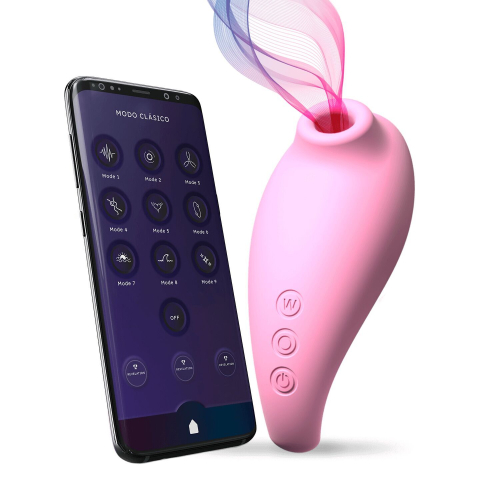 Вакуумний смарт стимулятор для клітора Adrien Lastic Revelation рожевий - 2