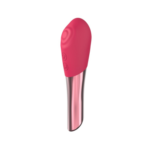 Клиторальный стимулятор розового цвета Chisa Lust Ripple Ardor - 3