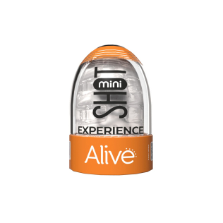 Мастурбатор яйцо прозрачного цвета Alive Mini Masturbator