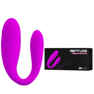 Вібратор для пари LYBAILE серії Pretty Love Fascination фіолетовий