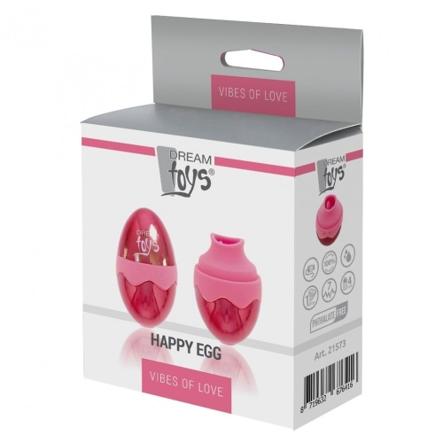 Кліторальний стимулятор у вигляді яєчка VIBES of LOVE HAPPY EGG - 2
